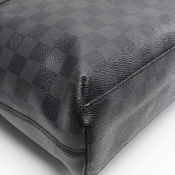 Mick MM Damier Graphite Leather Shoulder Bag - Picture 7 of 7